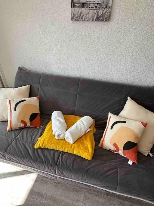 גרואיסאן Studio Cosy A Deux Pas De La Plage ! מראה חיצוני תמונה